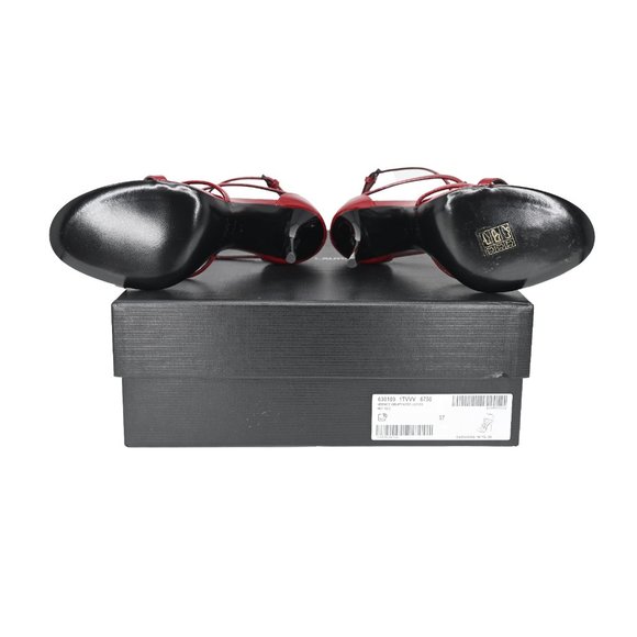 Saint Laurent Cassandra Heeled Sandals - Picture 8 of 8